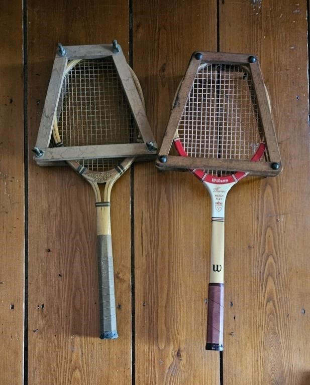 Vintage Badminton Racquets