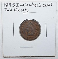 COIN - 1895 FULL LIBERTY INDIAN HEAD CENT