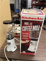 KitchenAid model A-9 New coffee mill machine
