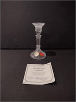 Lenox Crystal Candle Stick Holder w/ COA