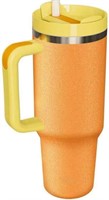 40 oz Tumbler with Handle PLUS 2 LIDS A107