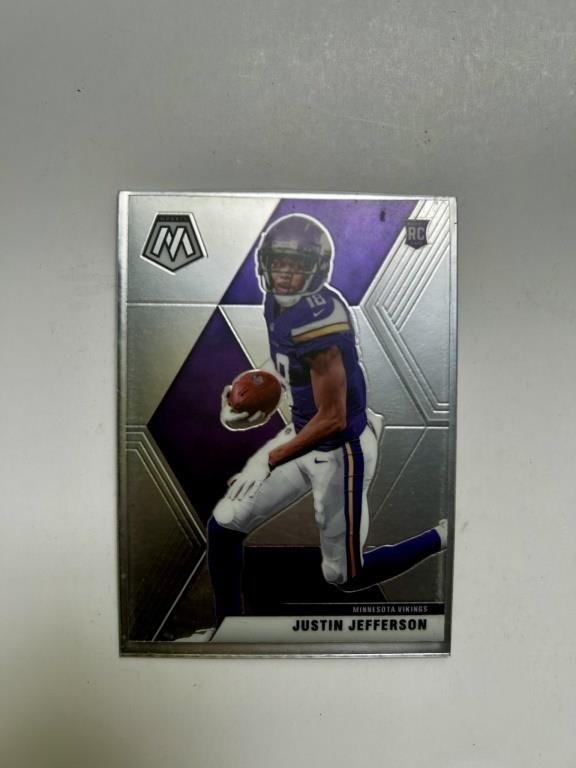 2020 Panini Mosaic #209 Justin Jefferson RC