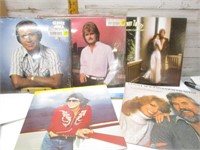 RECORD LOT - KENN Y ROGERS, CONWAY TWITTY, & MORE