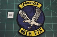 46th FTS Flying Training Sq Lomcevak 1970s Patch
