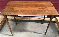 Beautiful Antique Oak Folding Table