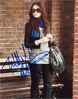 Michelle Trachtenberg signed photo