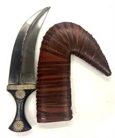 Arabian Zambia Knife, Massive 9” Blade
W Sheath