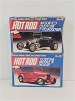 2 HOT ROD MODEL CAR KITS - STILL SEALED