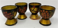 Russian Egg Holders Stands Cups