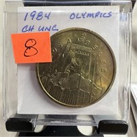 1984 OLYMPICS UNC TOKEN