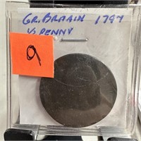 1797 GREAT BRITAIN HALF PENNY