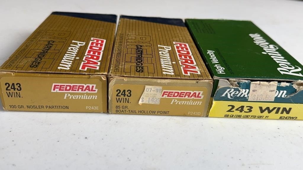 60 .243 Cartridges