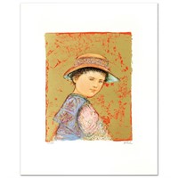 Joel Limited Edition Lithograph by Edna Hibel (191