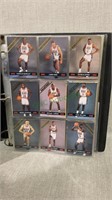Sports cards - binder with several hundred NBA