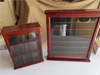 (2) Display Cabinets