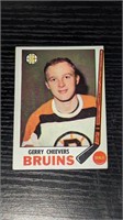1969 70 Topps Hockey #22 Gerry Cheevers