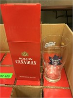 New Molson Canadian 100 Years Of NHL Pint Glass