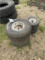 771) 4 lawn mower tires & wheels