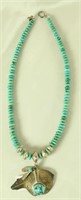 NATIVE AMERICAN TURQUOISE NECKLACE