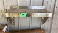 Metal shelf
24 x 12 x  14 1/2 T