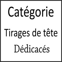 Catégorie Tirages de tête dédicacés