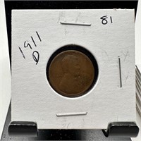 1911-D WHEAT PENNY CENT