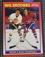 NHL Brothers Geoff & Russ Courtnall Score 91