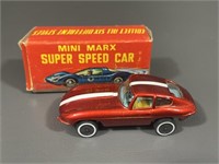 Vintage Marx Jaguar Super Speed Car NOS