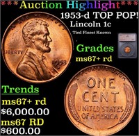 ***Auction Highlight*** 1953-d Lincoln Cent TOP PO