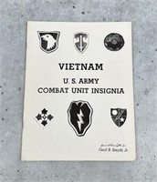 Vietnam US Army Combat Unit Insignia