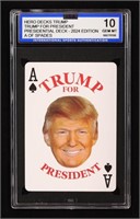 Donald Trump 2023 Hero Decks Presidential Edition