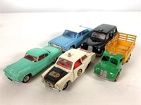 (5) Dinky Toys Cars