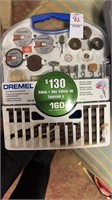 Dremel all purpose, accessory kit in case 160