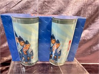 NEW Thunderbirds Glass Tumblers Cups