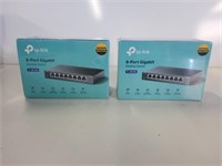 2 New 8-Port Gigabit Switches