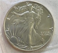1986 American Eagle Silver