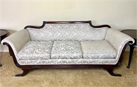 MCM FEDERAL STYLE CARVED SOFA