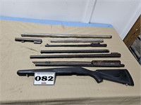 gun barrels & gun stock