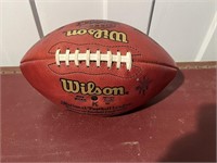 Game Used Kickoff Ball W/Referee Stamp