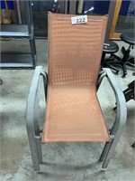 PAIR OF PATIO CHAIRS