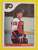 Peter Zezel 1985-86 O-Pee-Chee Rookie Card