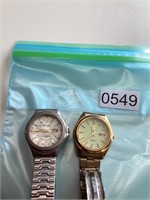 Men’s Seiko & Benrus watches