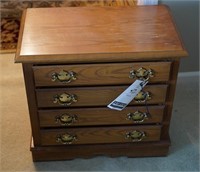 4-Drawer Side Table
