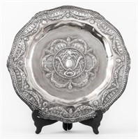 Barker Brothers Sterling Silver Tray, 19th C.