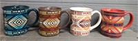 (4) Pendleton Coffee Mugs