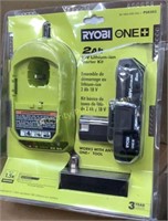 RyobiOne+18V Lithium Starter Kit Battery & Charger