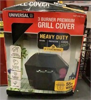 Universal 3-Burner Grill Cover 55"W