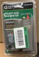 Commercial Electric Pocket Size Multimeter