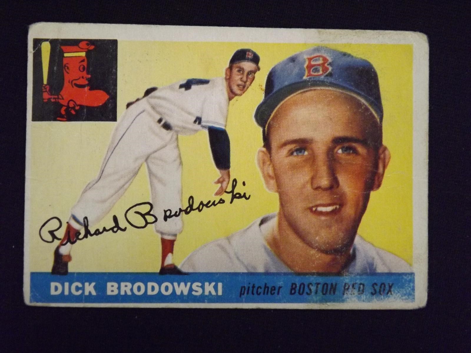 1955 TOPPS #171 DICK BRODOWSKI RED SOX