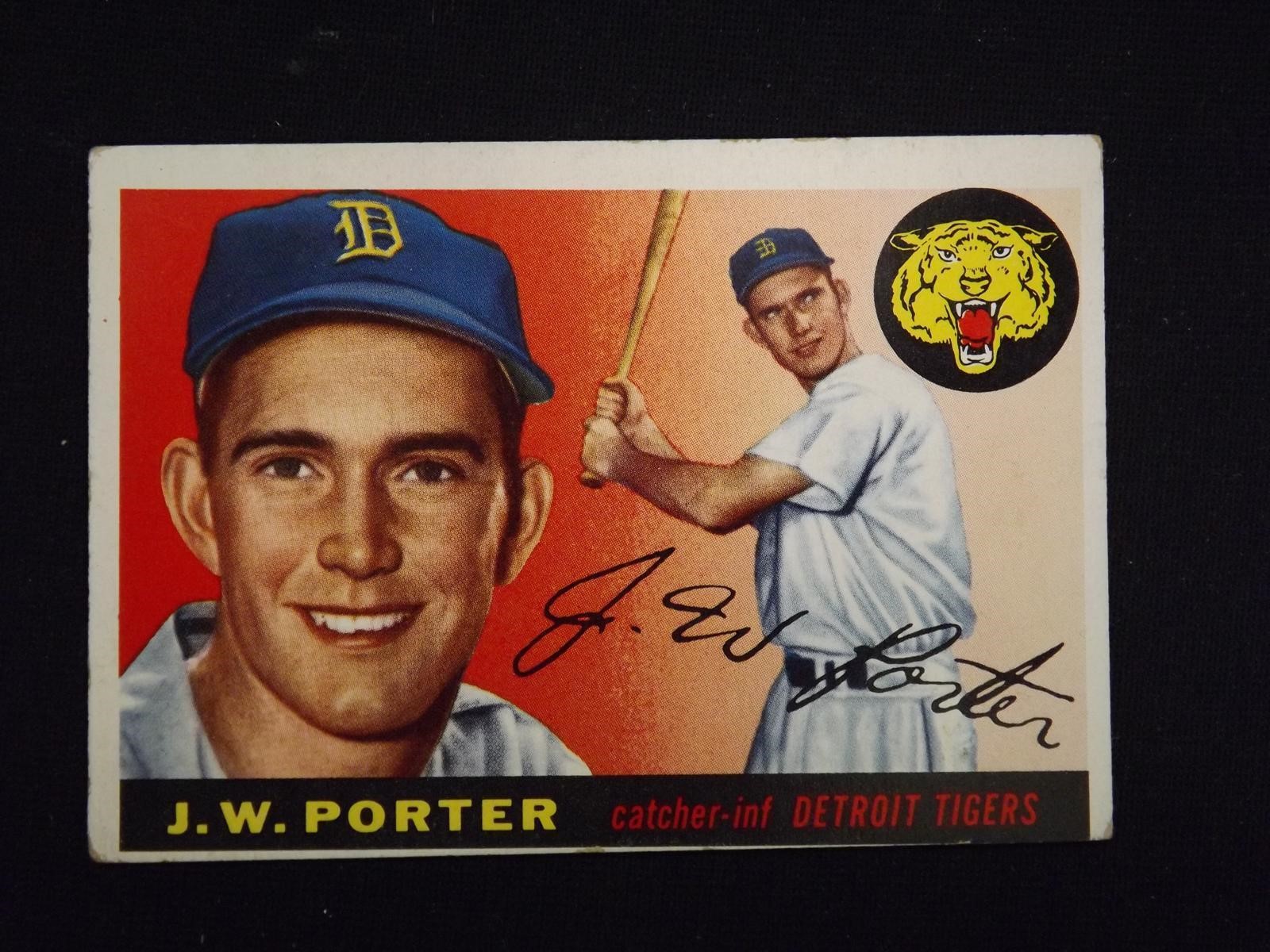 1955 TOPPS #49 J.W. PORTER DETROIT TIGERS